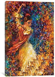 Rains Rustle II by Leonid Afremov Canvas Wall Art Picture Print for Home Decor