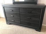 Beechnut Collection Rustic Grey Queen Bedroom Set w/Dovetail Drawers