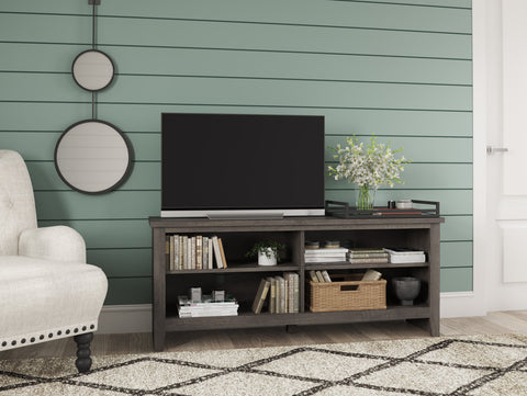 Grey TV Stand 58"L