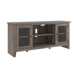 Grey Large TV Stand 60"L
