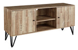 Natural TV Stand 59.25" L