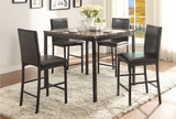 Tempe Collection 5 Piece Dining Set