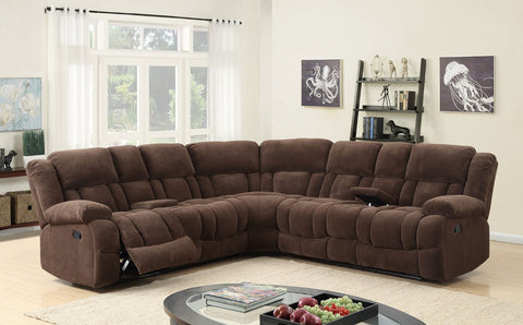 Chocolate Motion Sectional
