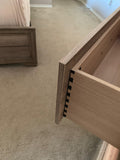 Lonan Collection Natural Wood 4pc Bedroom Set